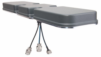 HUBER+SUHNER Provides A Low Profile MIMO Roof-Top Antenna For Easy Upgrade To 4G/LTE  With A Height Of 40mm The New SENCITY® Rail MIMO Low Profile Antenna Is Ideally Suited For Trains Running In Tunnels With Tight Gauges And Double-Decker Trains
